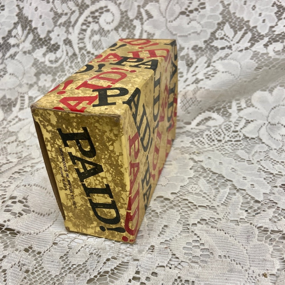 Vintage 1970s Avon Spicy After Shave Stamp Decanter 4Fl Oz (NIB)