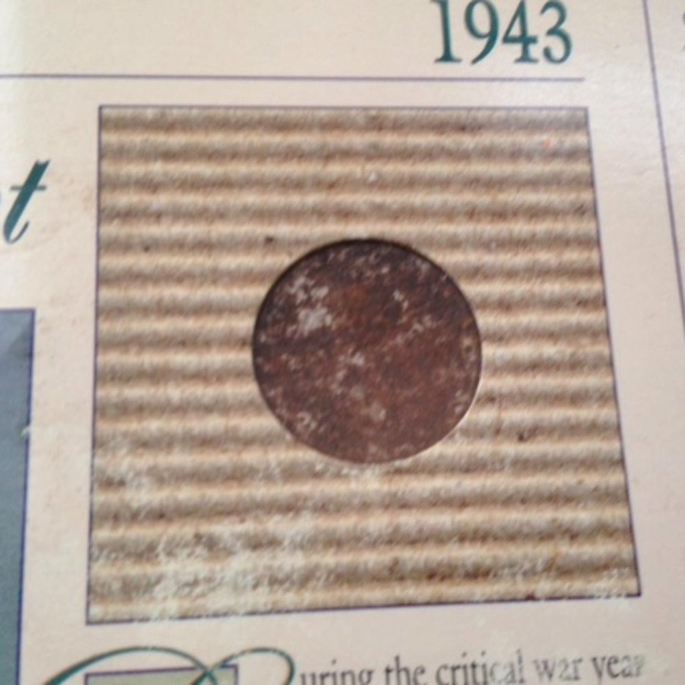 Genuine United States Mint: 1943 Steel Lincoln Cent