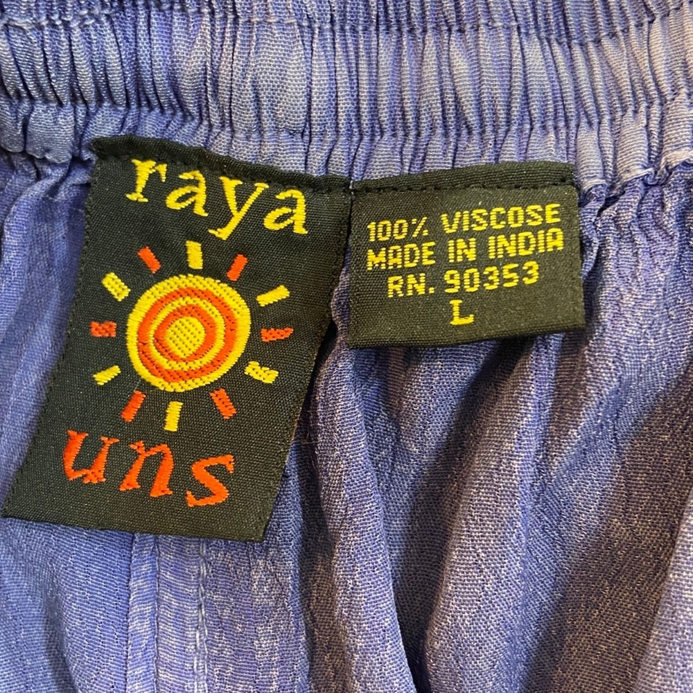Raya Suns, Embroidered Purple Skirt - Size L