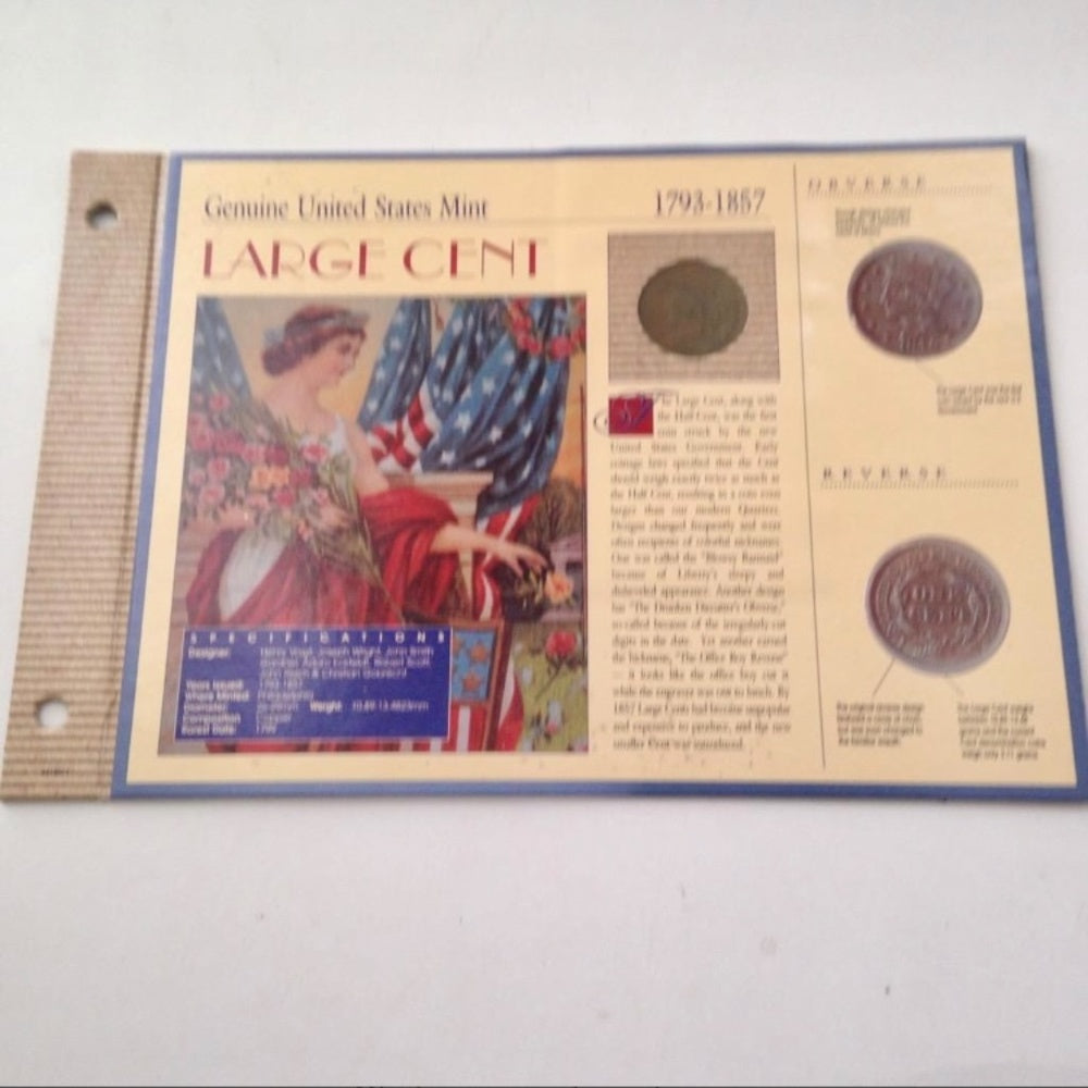 Genuine United States Mint: 1793-1857 Large Cent