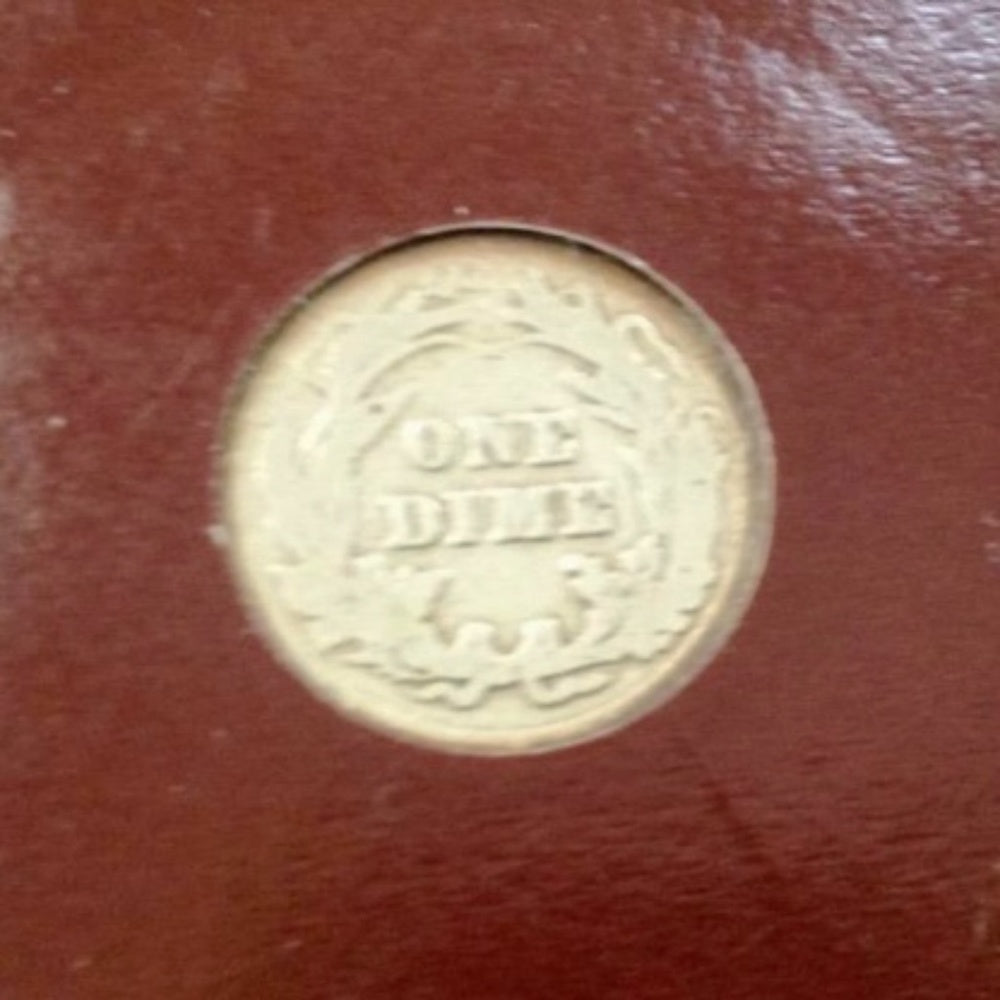 Genuine United States Mint: 1892-1916 Silver Barber Dime