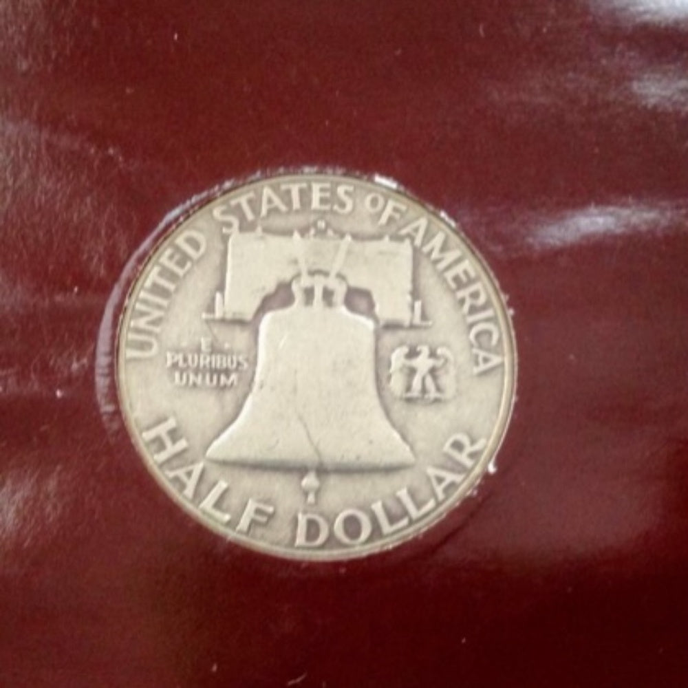 Genuine United States Mint 1948-1963 Silver Franklin Half Dollar