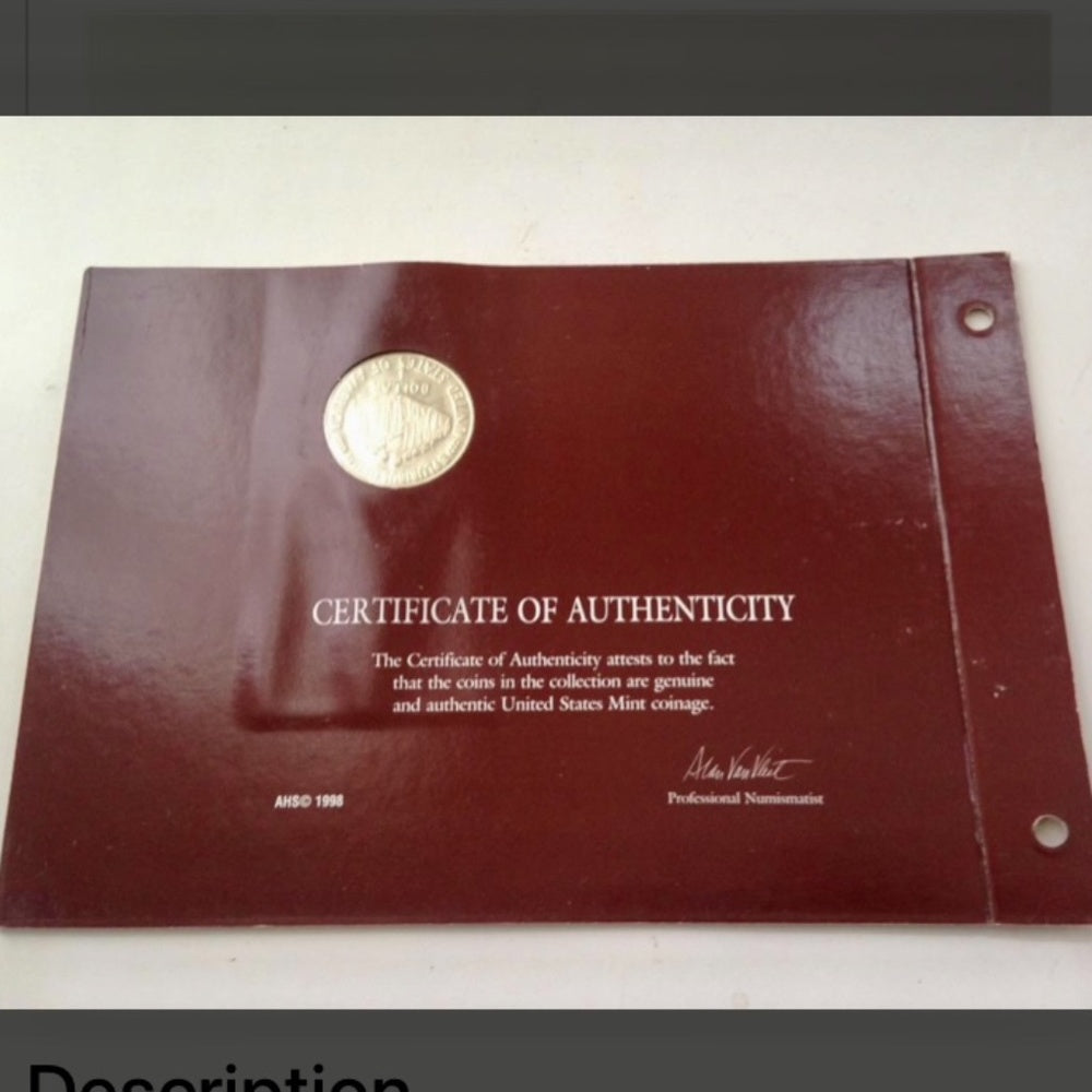 United States Mint 1987 Constitution Commemorative Silver Dollar