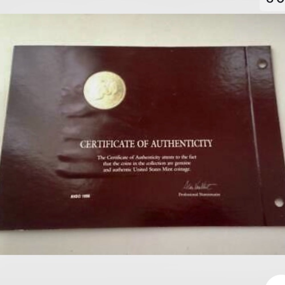 Genuine United States Mint- The Silver Eisenhower Dollar 1971-1974