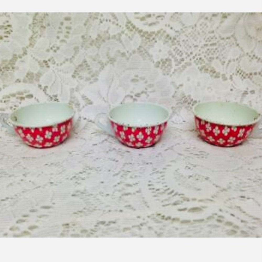 1970s,10pc Chein-Bobb Merrill Raggedy Ann Tin Tea Set
