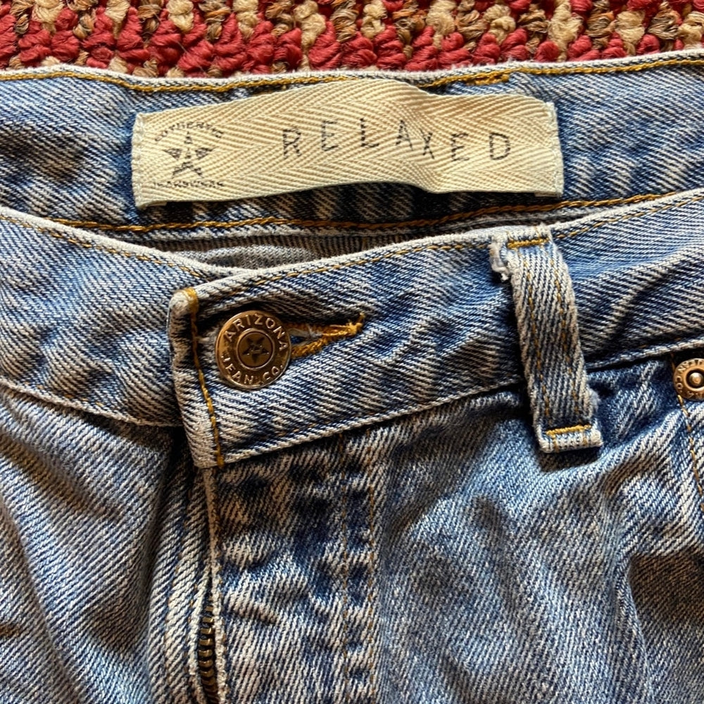 Arizona Co. Relaxed Cotton Denim Jeans - Size 36×32