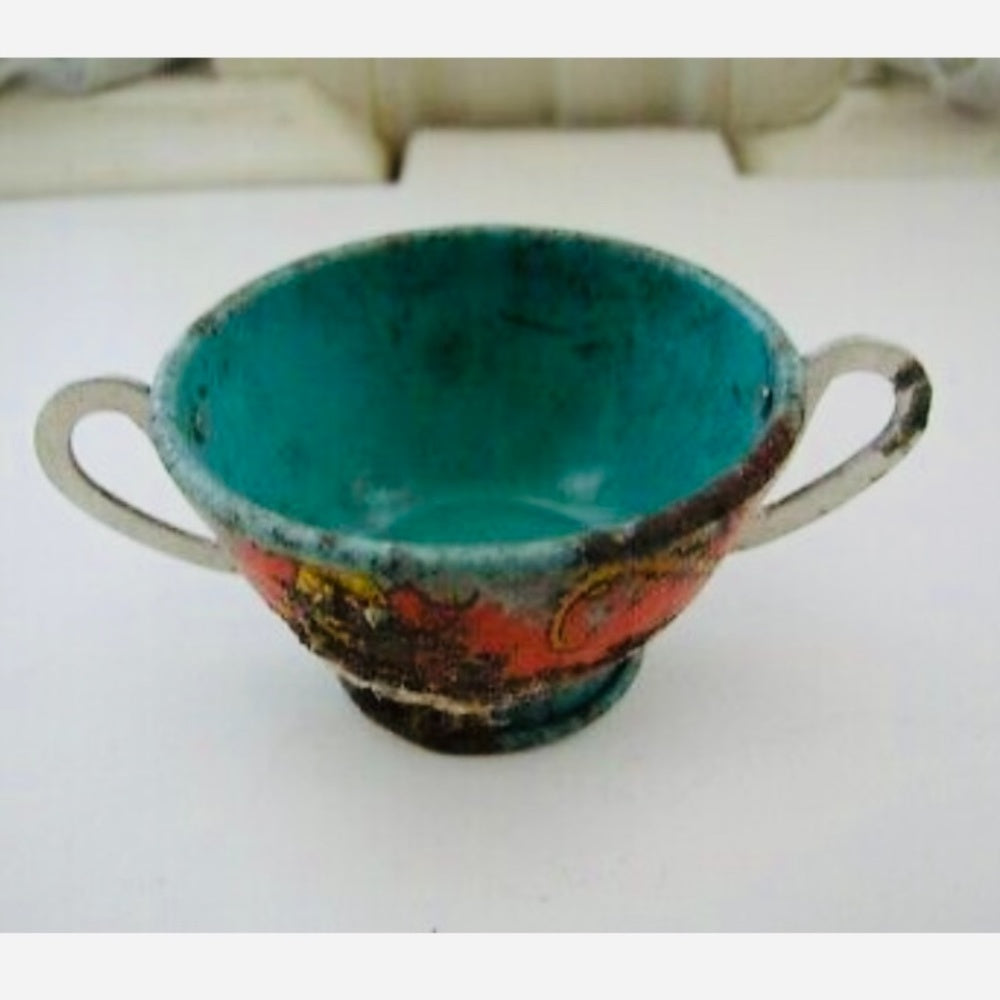 1948 Ohio Art #158, Circus 8-pc Child’s Tin Tea Set