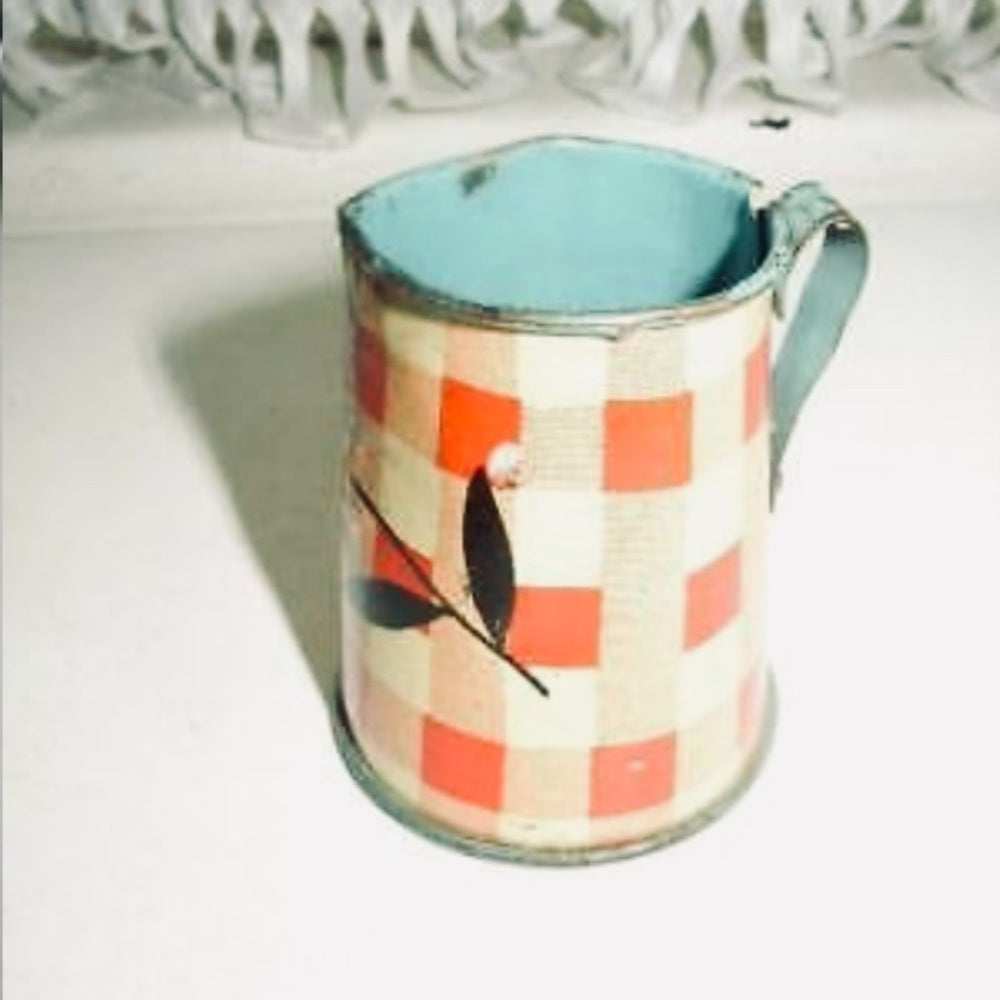 Rare, 1930s Ohio Art, FB Peat’s Humpty Dumpty 9-pc Childs Tin Tea Set