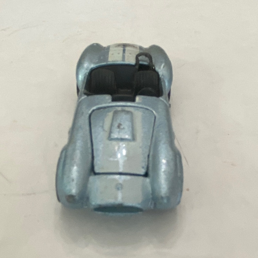 Vintage Hotwheels-Mattel Inc. 1983 Classic Cobra Blue and White stripes