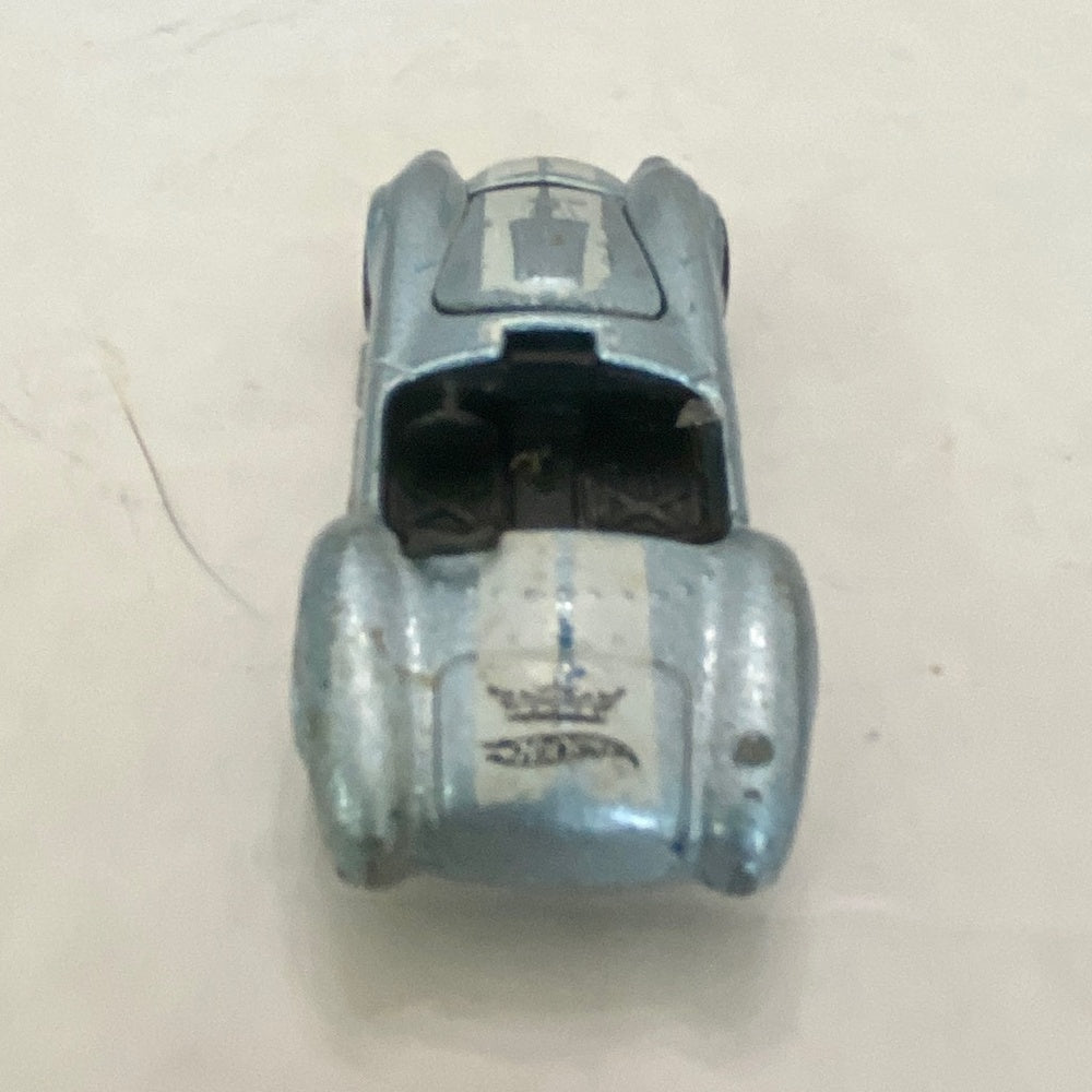Vintage Hotwheels-Mattel Inc. 1983 Classic Cobra Blue and White stripes