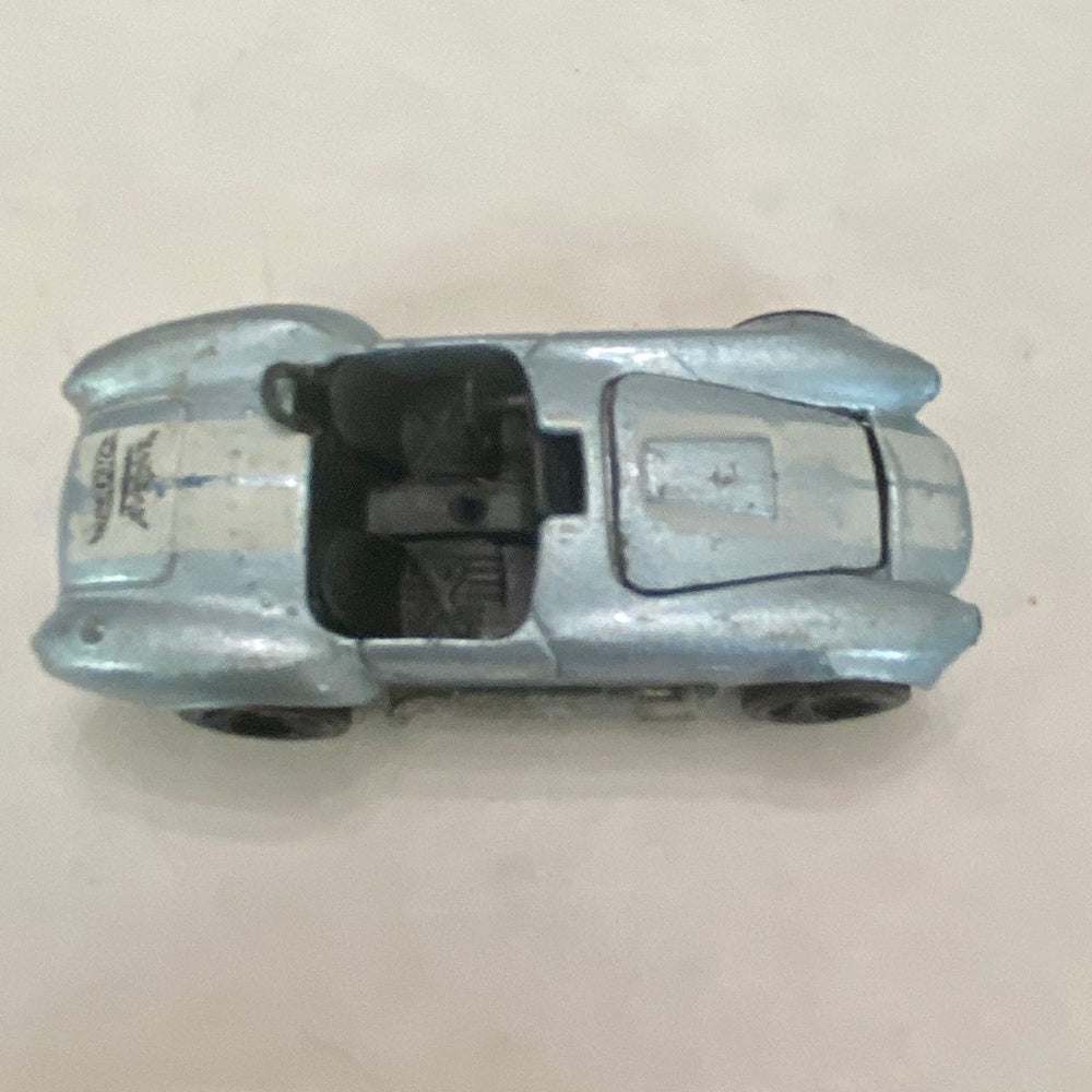 Vintage Hotwheels-Mattel Inc. 1983 Classic Cobra Blue and White stripes