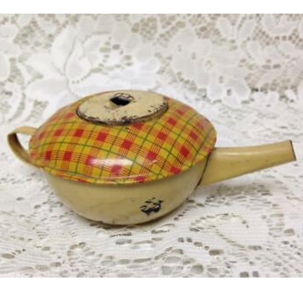 Vintage, Rare, J. Chein, 7pc Childs, Elephant Tin Tea Set