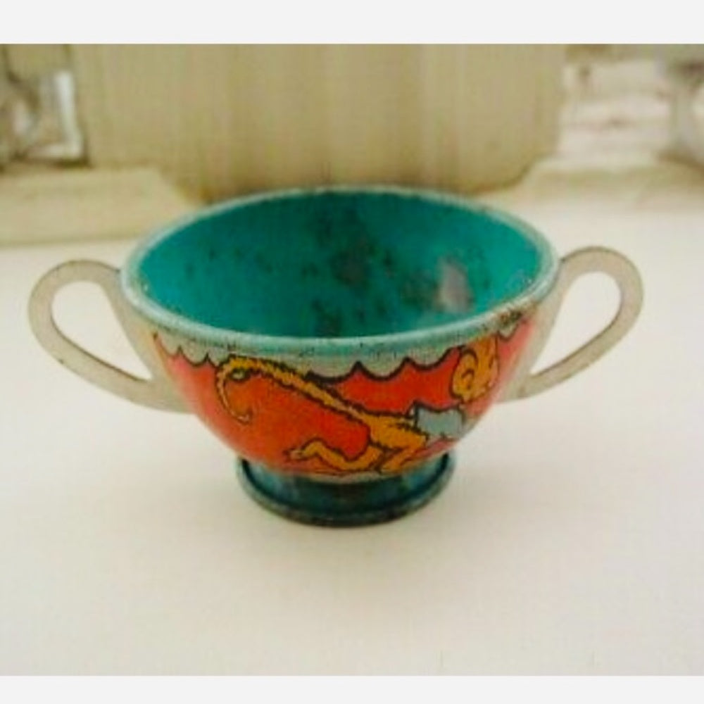 1948 Ohio Art #158, Circus Child’s Tin Tea Set