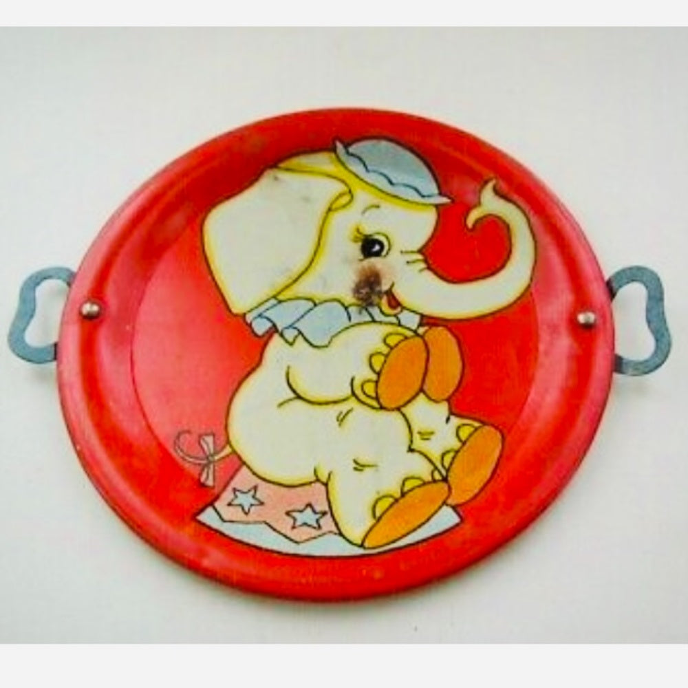 1948 Ohio Art #158, Circus Child’s Tin Tea Set