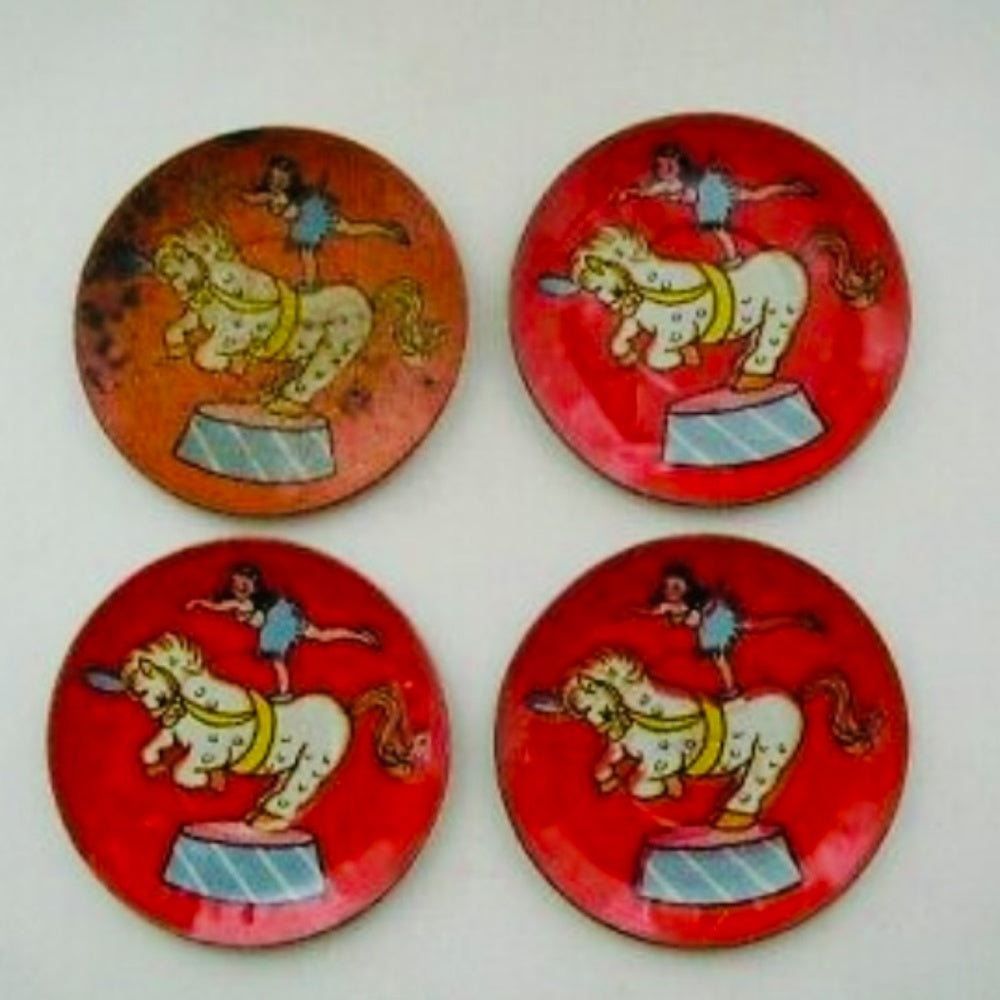 1948 Ohio Art #158, Circus Child’s Tin Tea Set