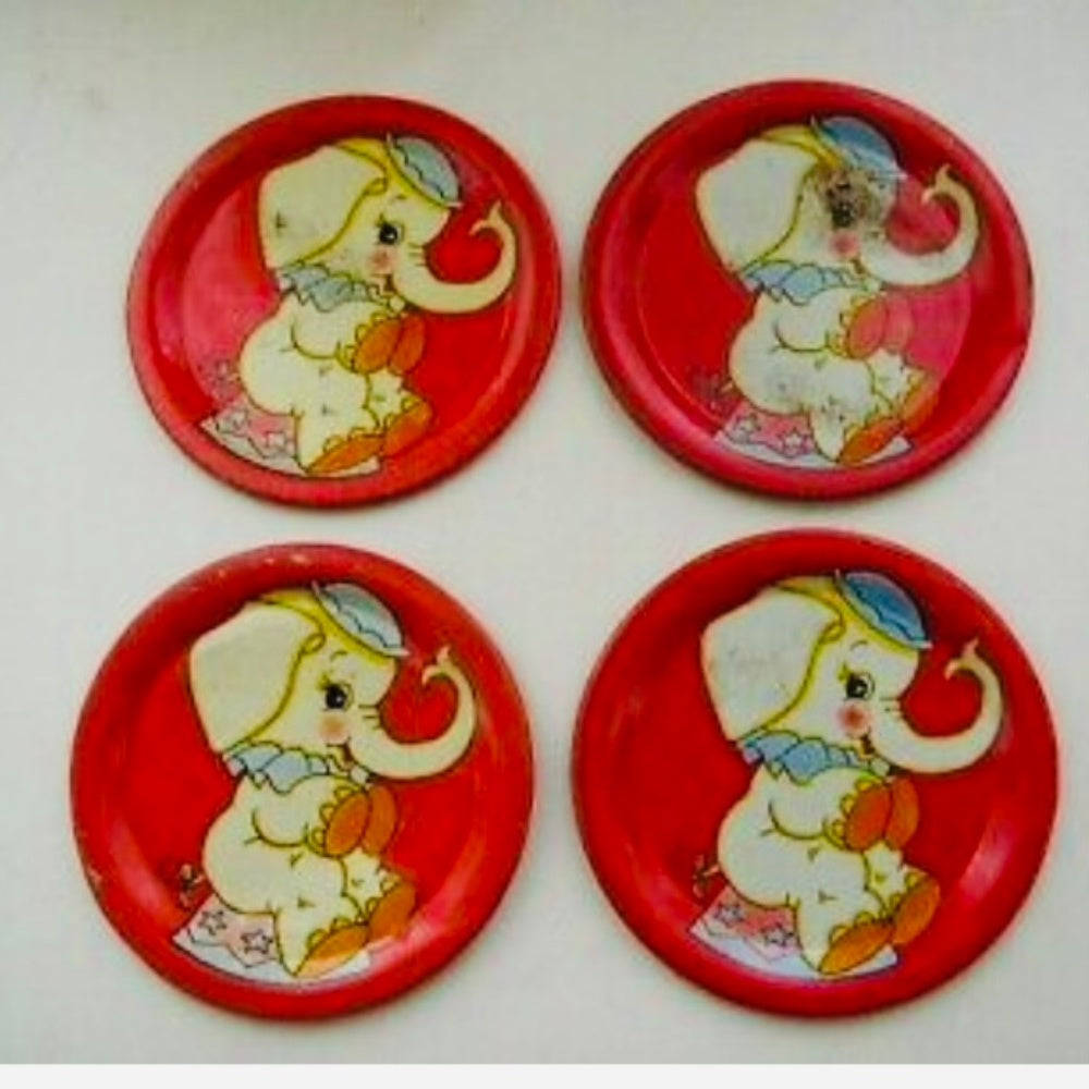 1948 Ohio Art #158, Circus Child’s Tin Tea Set