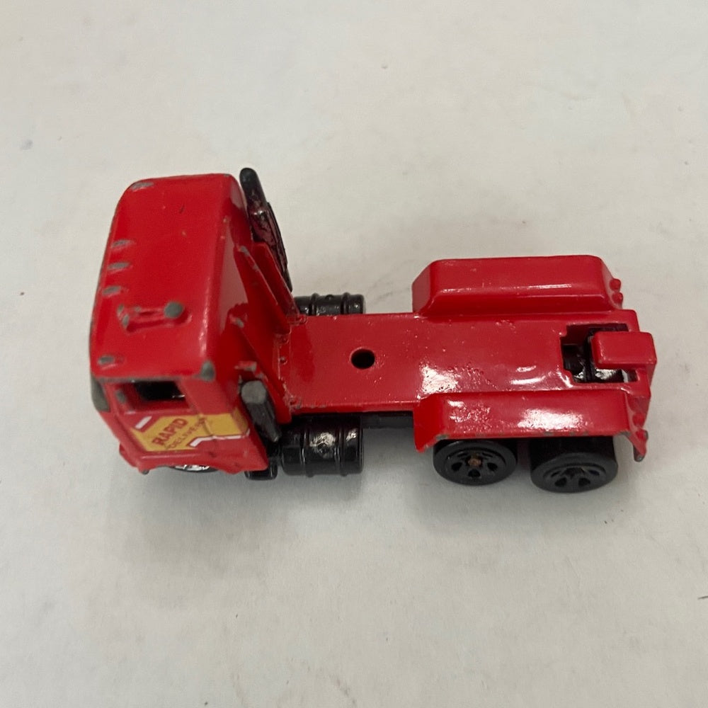 Vintage 1981 Hotwheels-Mattel Inc. Red Truck (B) (B0822) This is a beautiful v