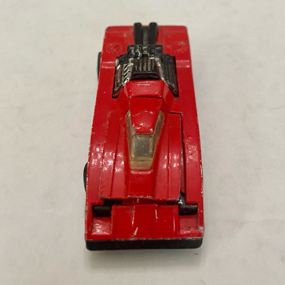 Vintage Hotwheels-Mattel Inc. 1980 Red Sports Car