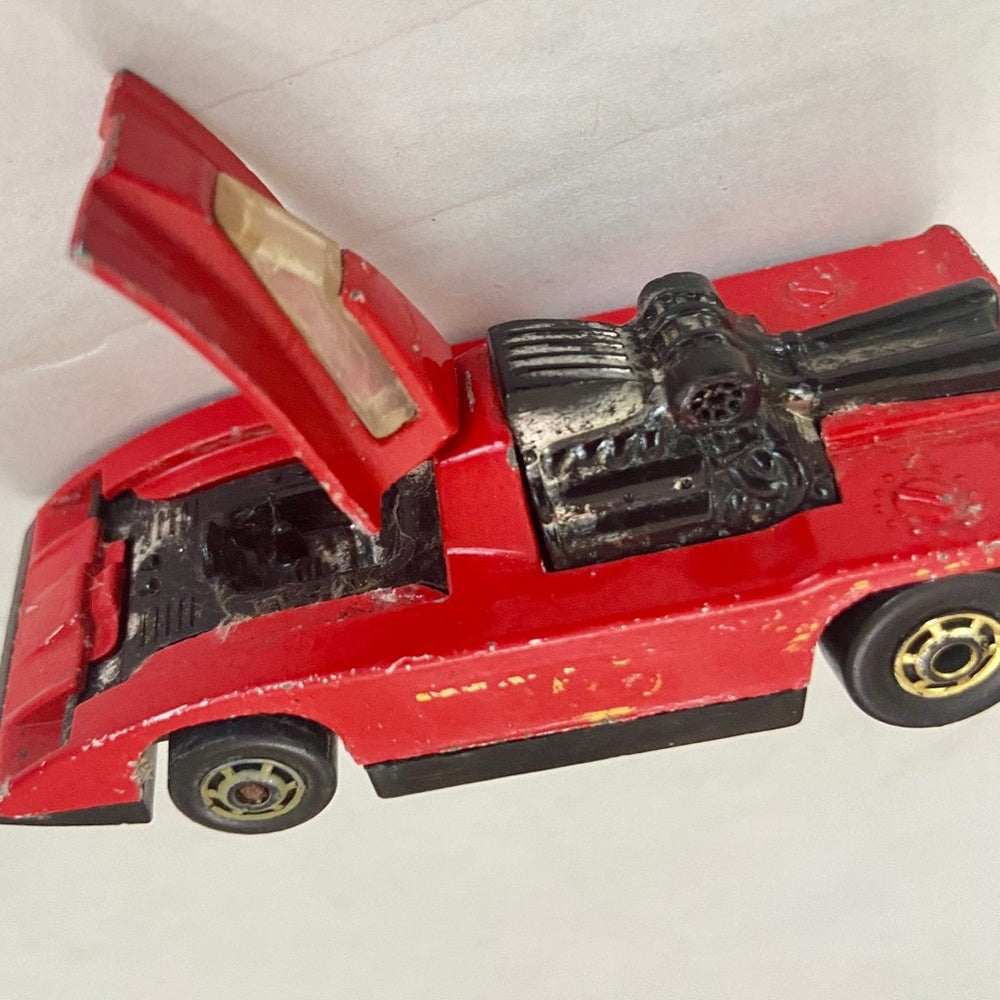 Vintage Hotwheels-Mattel Inc. 1980 Red Sports Car