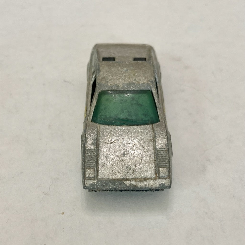 Vintage Hotwheels-Mattel Inc. 1982 Racebatt 308 Silver Sports Car