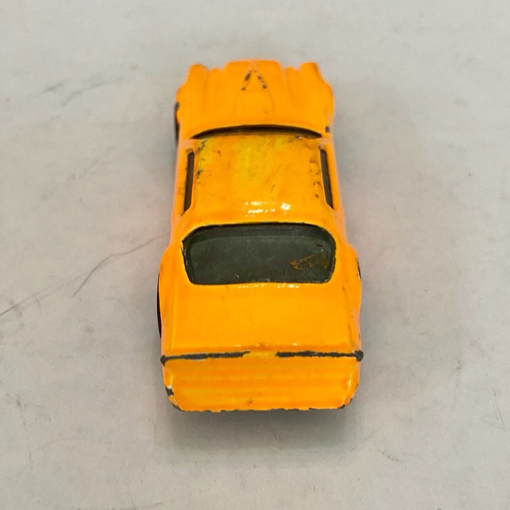 Vintage Hotwheels-Mattel Inc. 1982 orange sports car