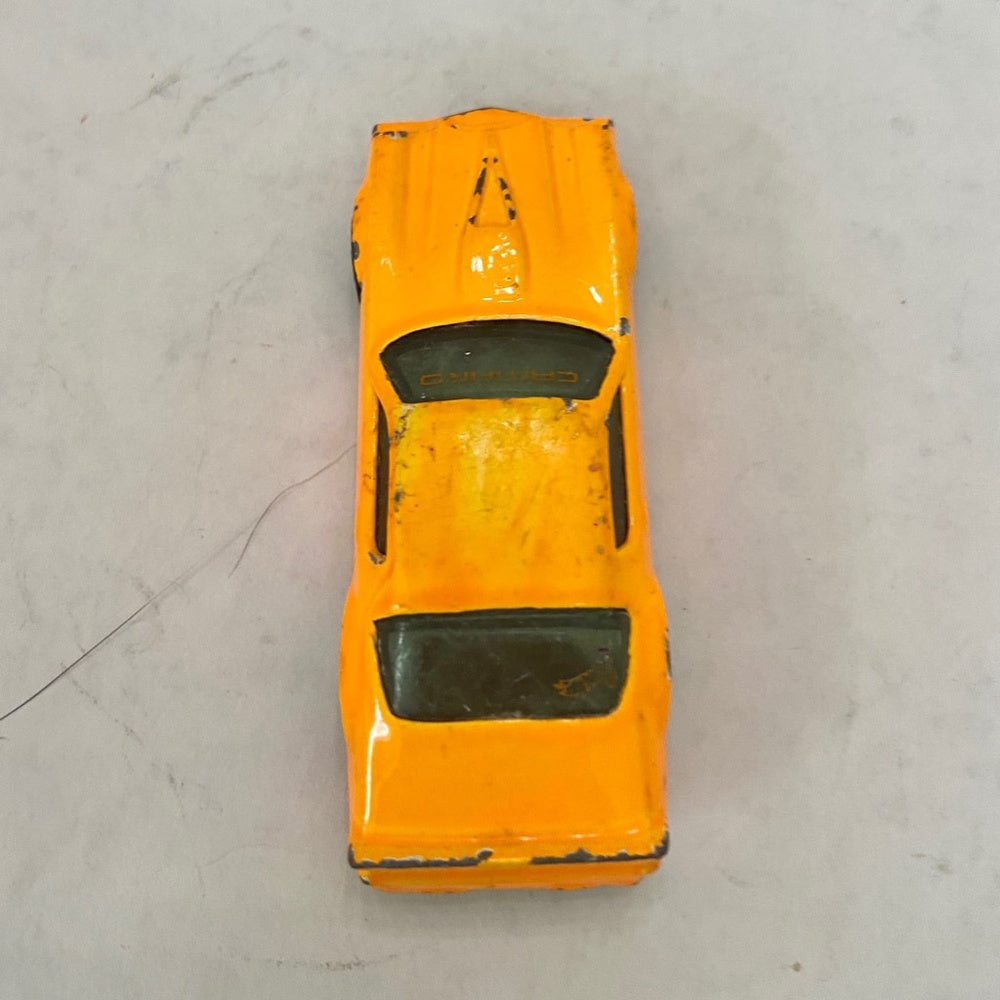 Vintage Hotwheels-Mattel Inc. 1982 orange sports car