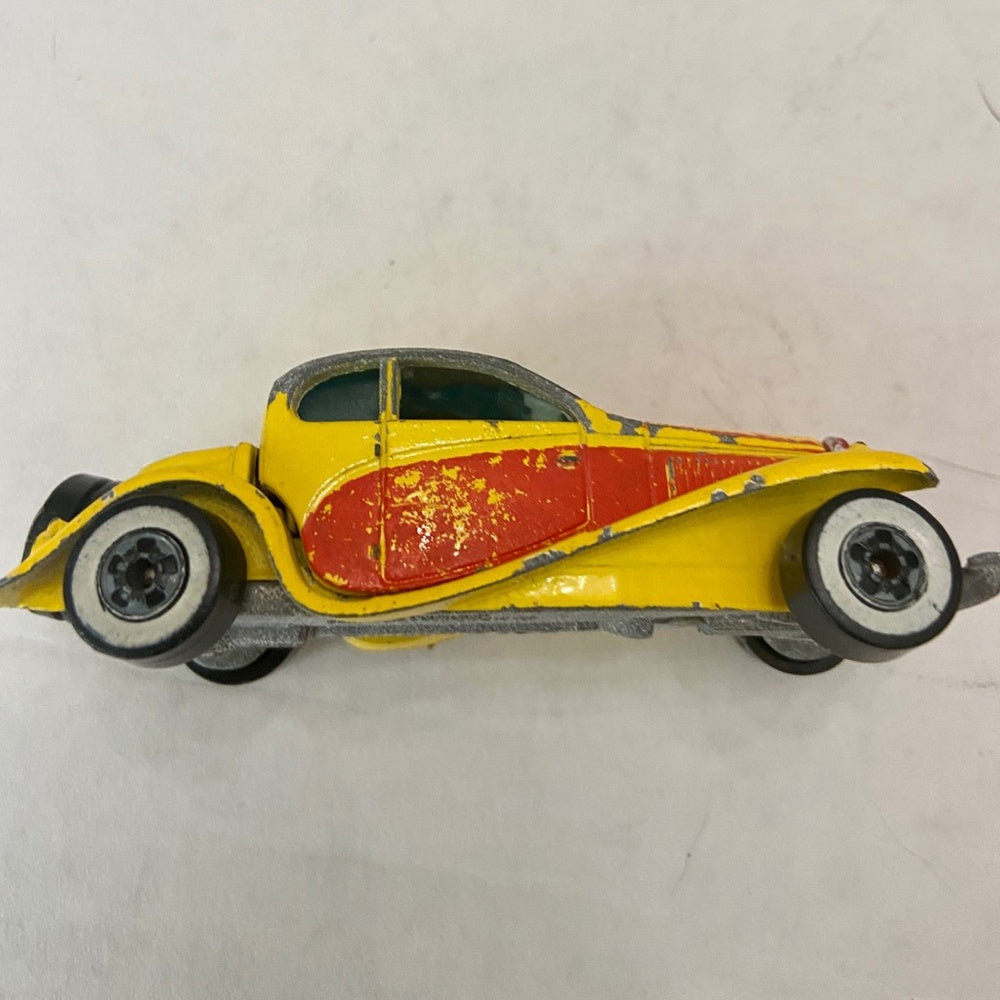 Vintage Hotwheels-Mattel Inc. 1982 Yellow old Car