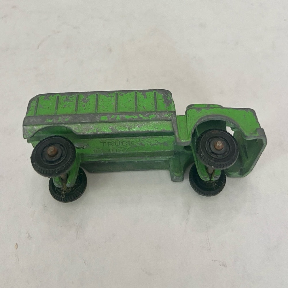Tootsie Toy green dump truck