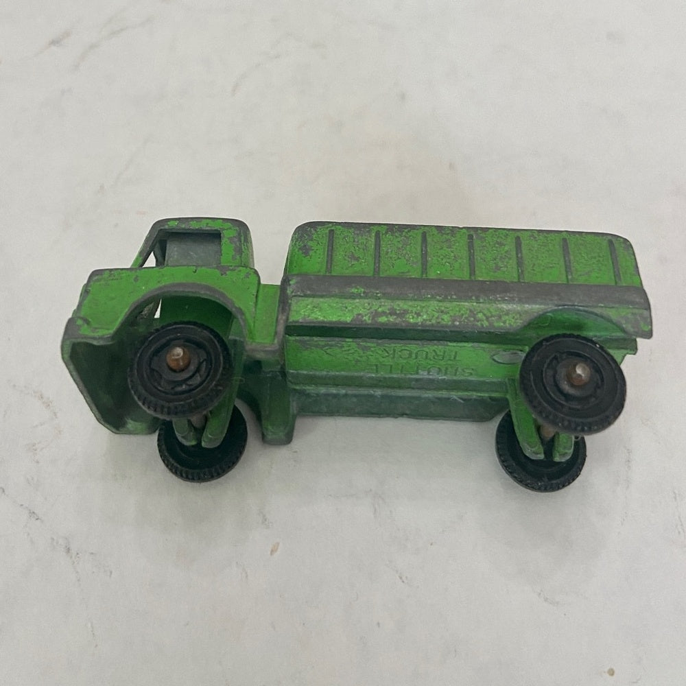 Tootsie Toy green dump truck