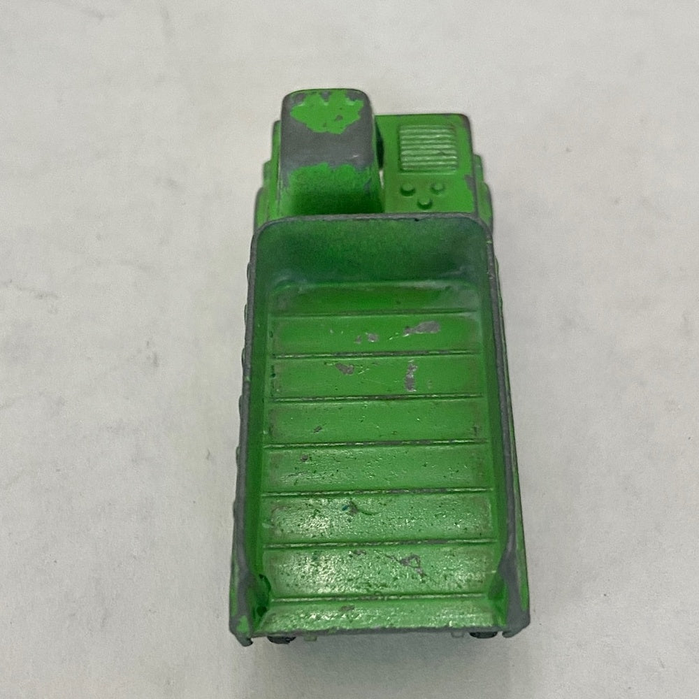 Tootsie Toy green dump truck