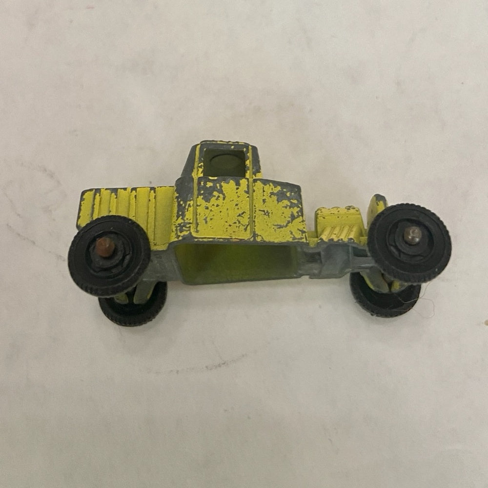 Vintage Tootsie Toy Yellow Truck