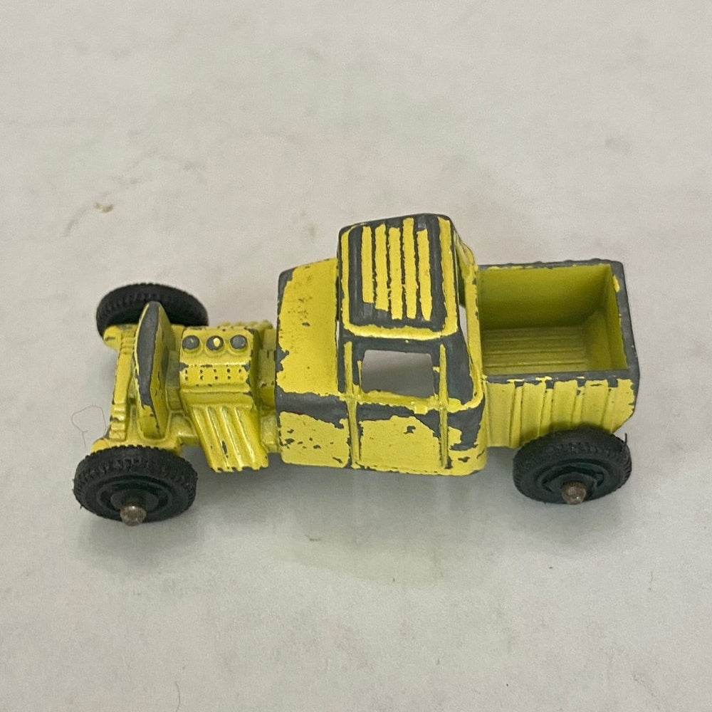 Vintage Tootsie Toy Yellow Truck