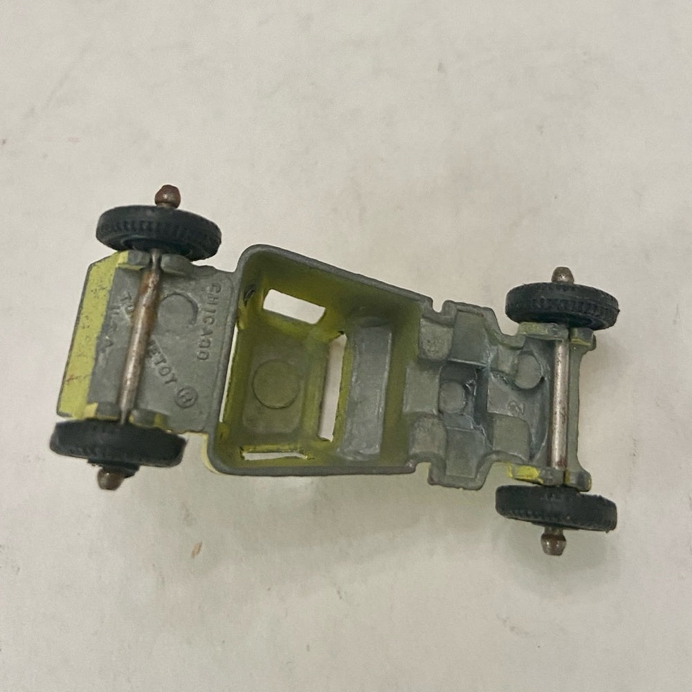 Vintage Tootsie Toy Yellow Truck