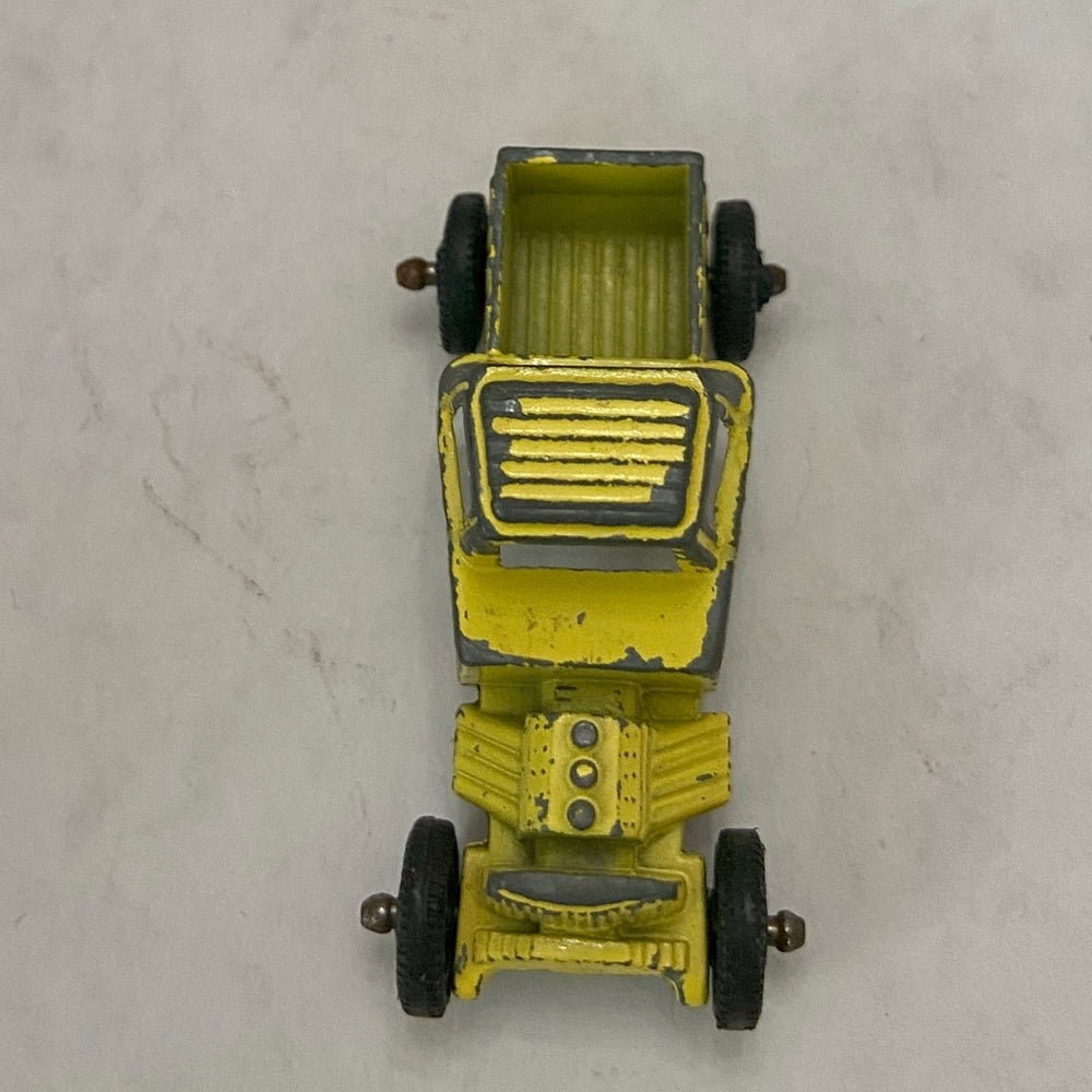 Vintage Tootsie Toy Yellow Truck