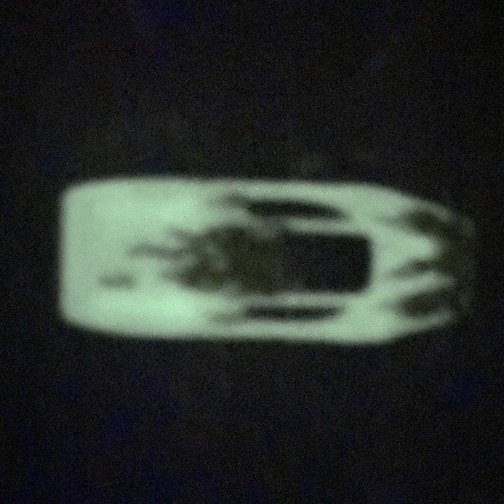 Vintage Hotwheels-Mattel Inc. 1974 glow in the dark (Silver Bullet)