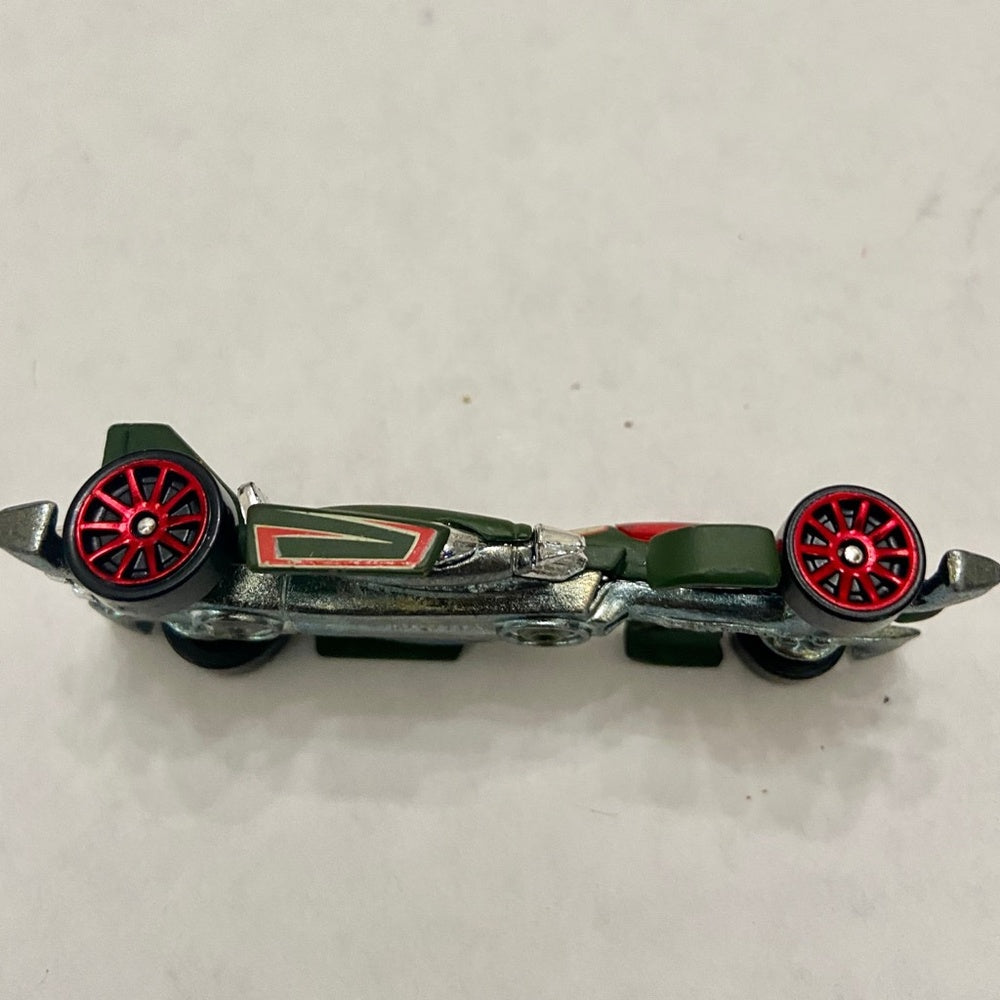 Vintage Hotwheels-Mattel Inc. 2000 Jet Threat (Dark Green)