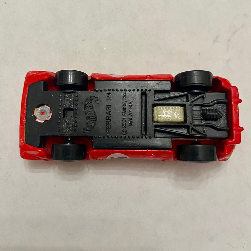 Vintage Hotwheels-Mattel Inc. 2001 Ferrari p4