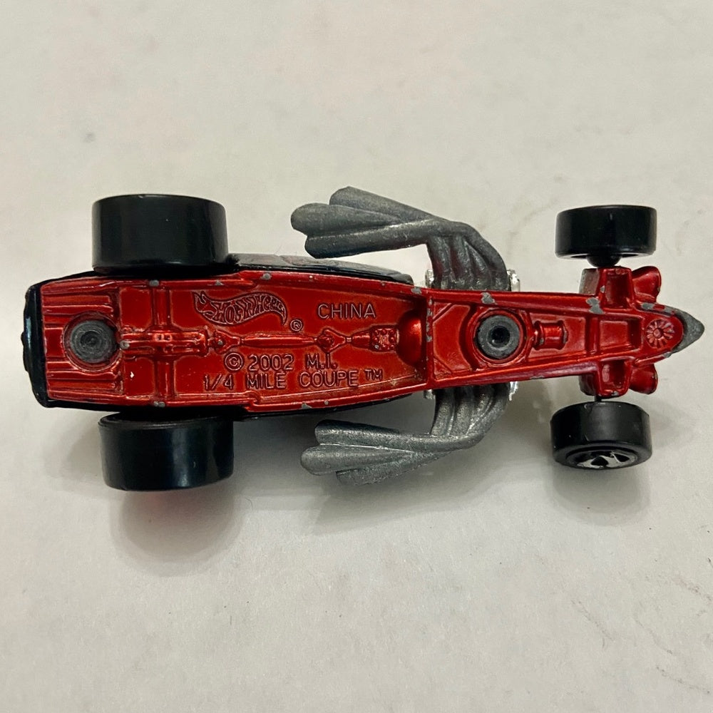 Vintage Hotwheels-Mattel Inc. 2002 Spider 1/4 mile coupe