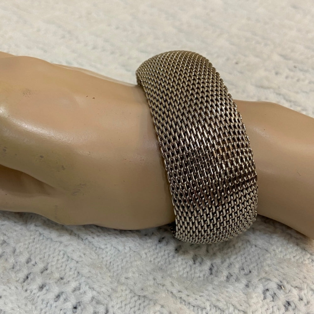 Silver Flexible Bangle