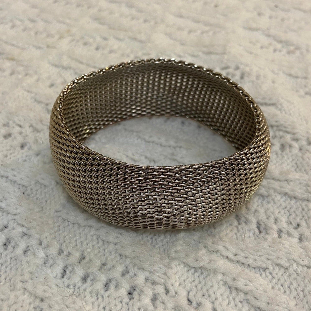 Silver Flexible Bangle