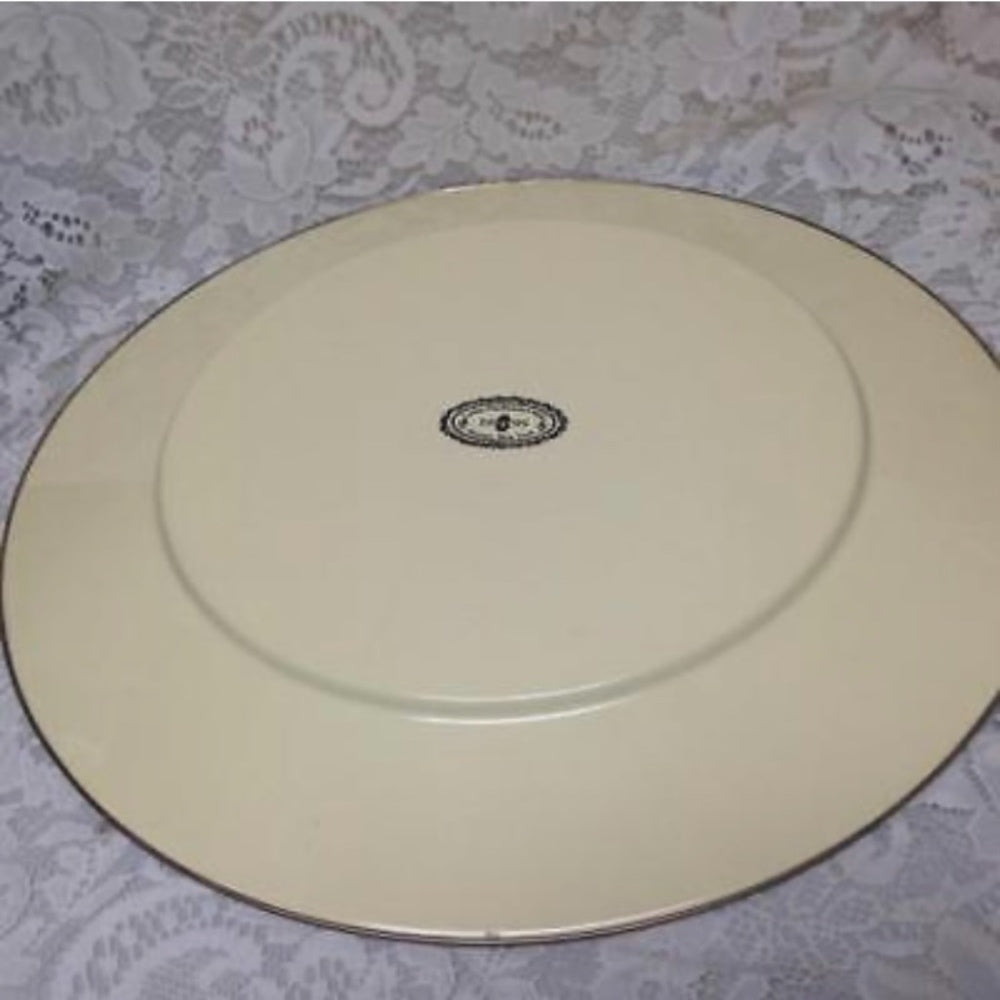 1983 Camp MacKenzie Childs Ltd., Beige Floral Enamelware, 7pcTea Set