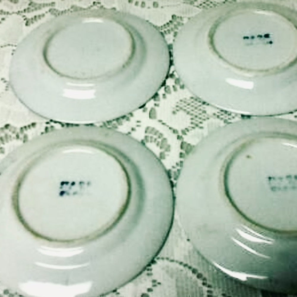 1950s, Japan Blue Willow, 17-pc Large Size, Childs Tea Set