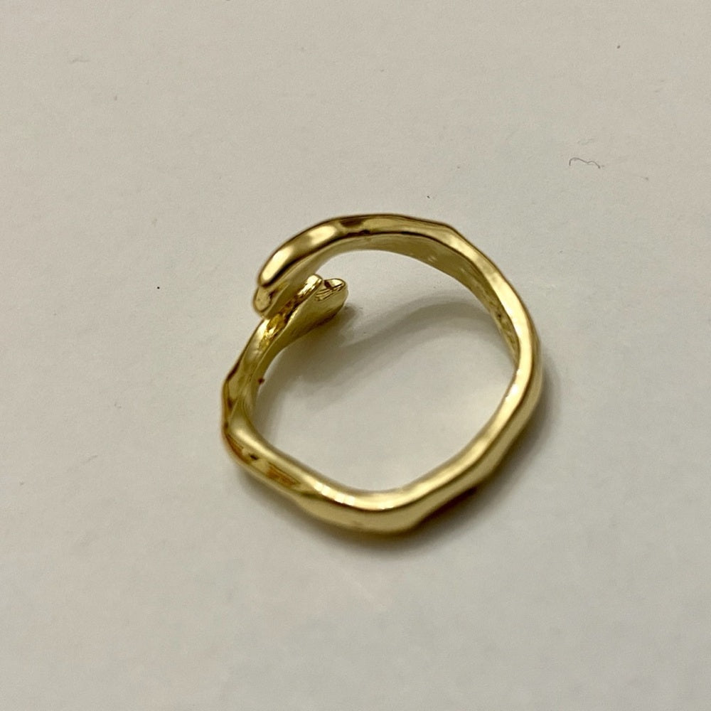 Custom Made Hugger Gold Tone Ring
