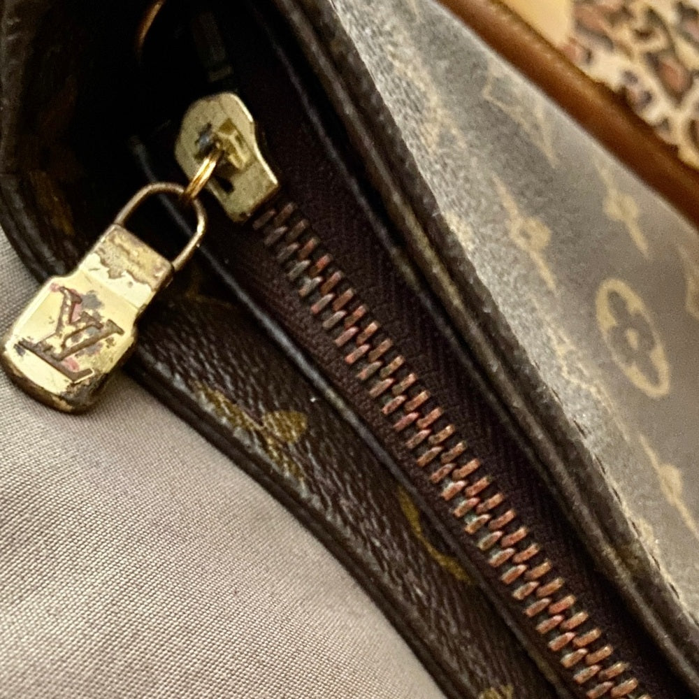 Louis Vuitton Brown Mono Canvas Shoulder Bag
