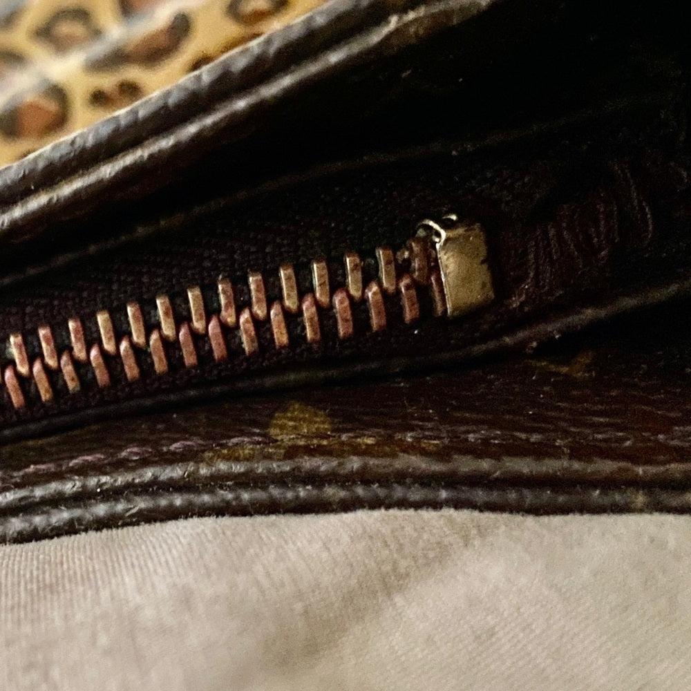 Louis Vuitton Brown Mono Canvas Shoulder Bag