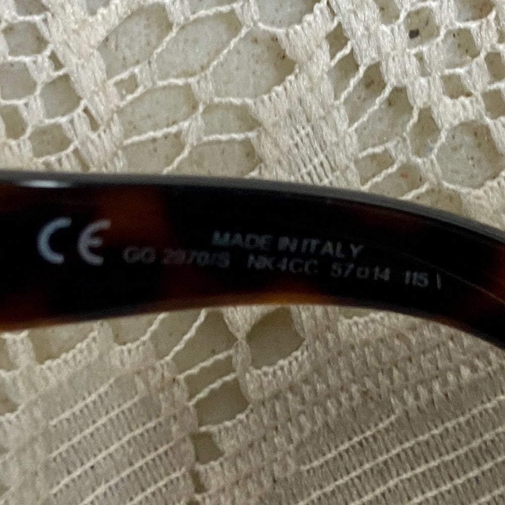 Gucci, Italy, GG29701S BrownTortoise Sunglasses with Original Case