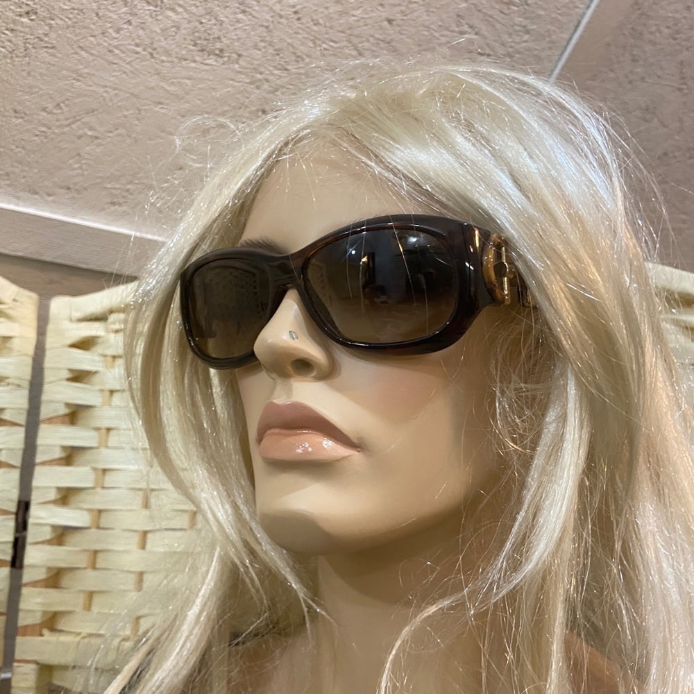 Gucci, Italy, GG29701S BrownTortoise Sunglasses with Original Case