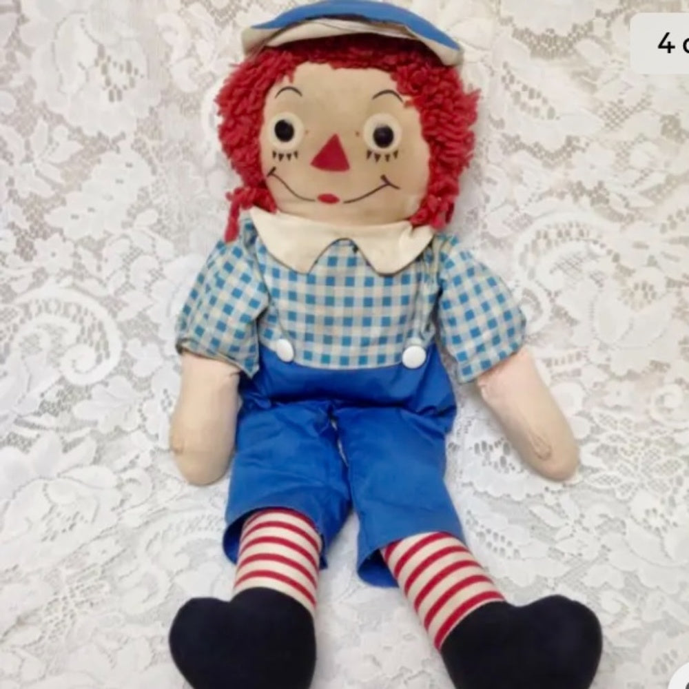 Rare, 1947 Johnny Gruelle Own Raggedy Anne and Andy Doll
