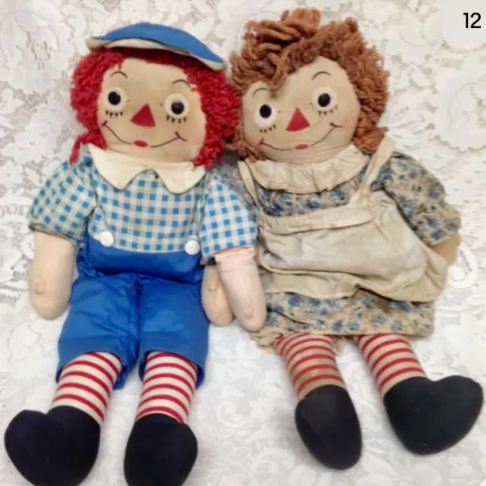 Rare, 1947 Johnny Gruelle Own Raggedy Anne and Andy Doll