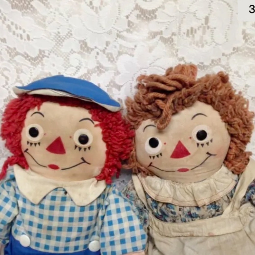 Rare, 1947 Johnny Gruelle Own Raggedy Anne and Andy Doll